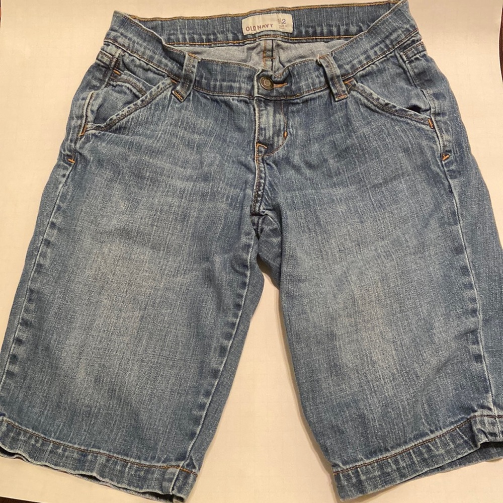 Old Navy denim shorts long